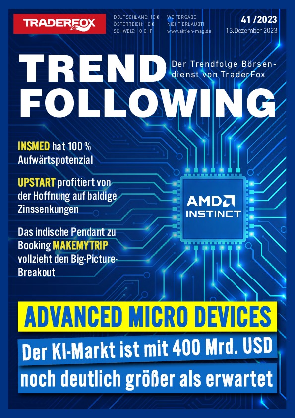 Cover des Trendfollowing-Magazin 41 / 2023 vom 13. Dezember 2023
