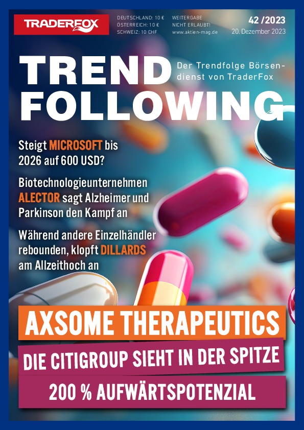 Cover des Trendfollowing-Magazin 42 / 2023 vom 20. Dezember 2023