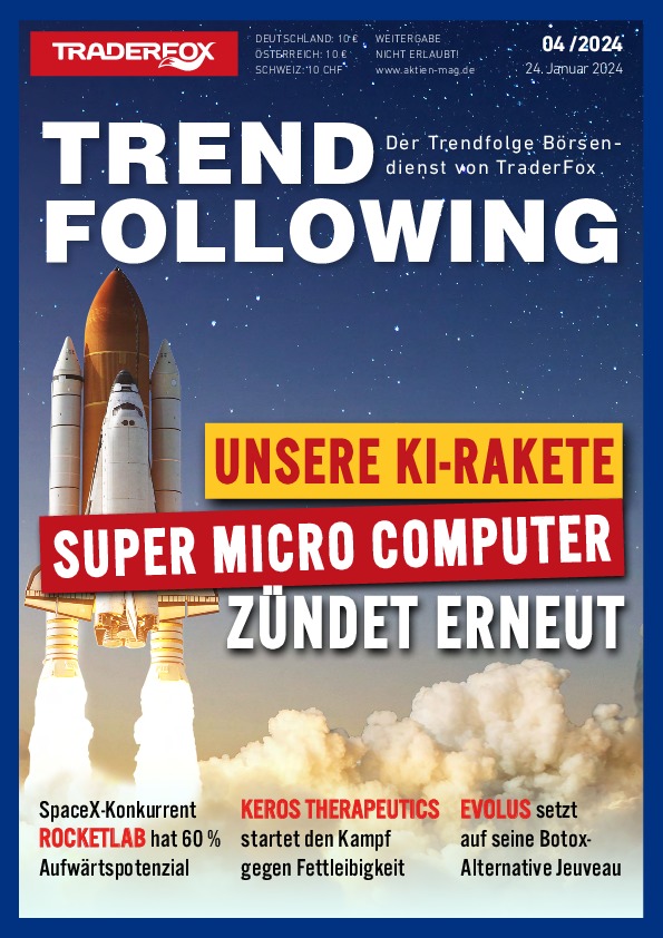 Cover des Trendfollowing-Magazin 04 / 2024 vom 24. Januar 2024