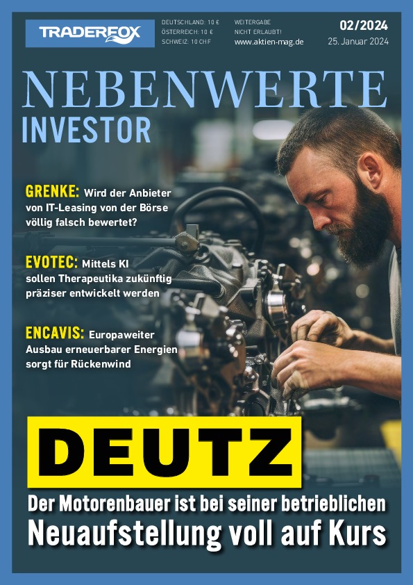 Cover des Nebenwerte Investor-Magazins 02 / 2024 vom 24. Januar 2024
