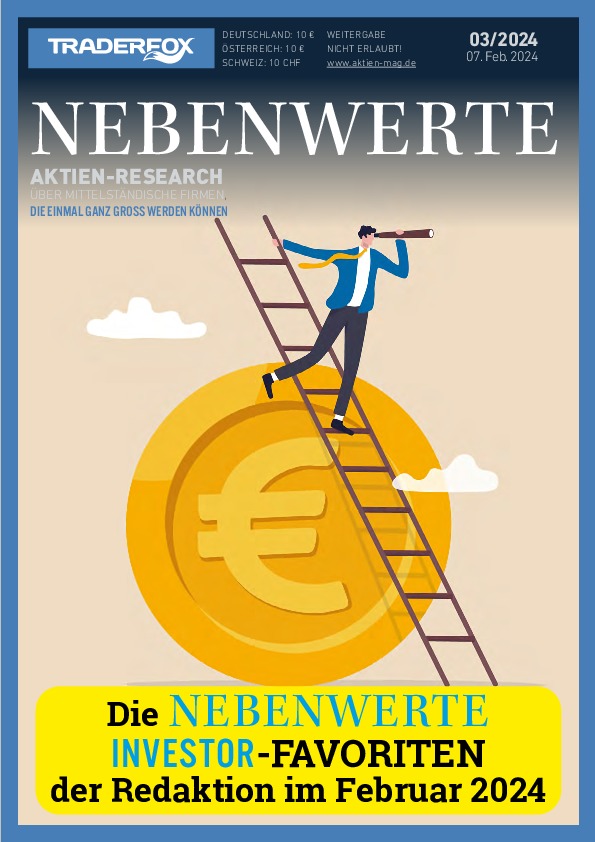 Cover des Nebenwerte Investor-Magazins 03 / 2024 vom 06. Februar 2024