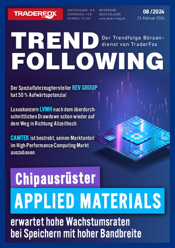 Cover des Trendfollowing-Magazin 08 / 2024 vom 21. Februar 2024