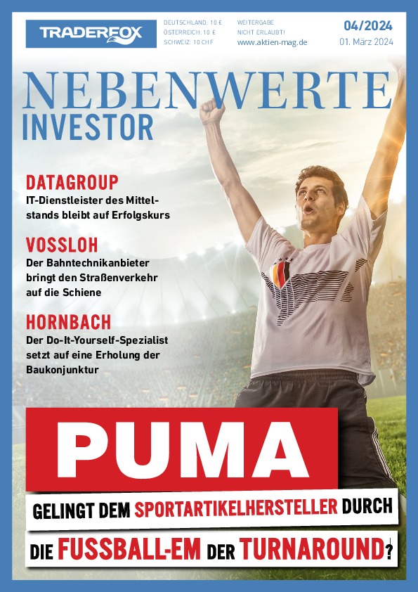 Cover des Nebenwerte Investor-Magazins 04 / 2024 vom 29. Februar 2024