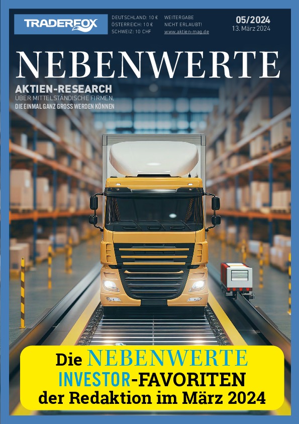 Cover des Nebenwerte Investor-Magazins 05/2024 vom 12. März 2024