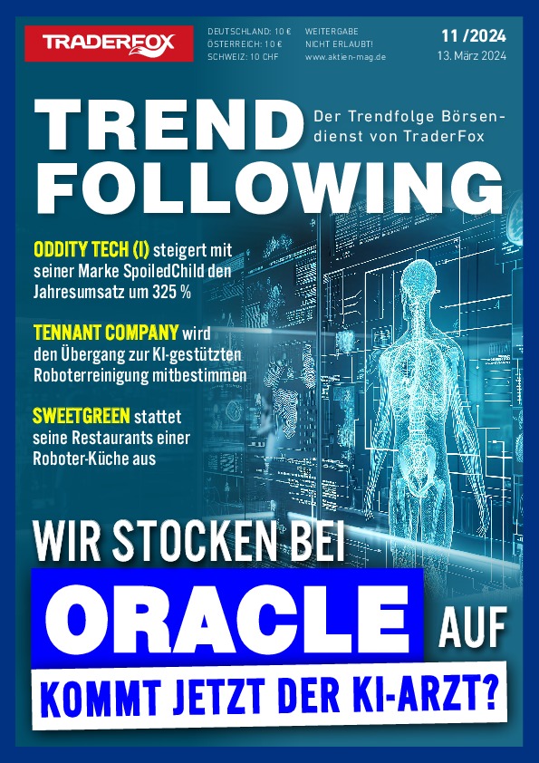 Cover des Trendfollowing-Magazin 11/2024 vom 13. März 2024