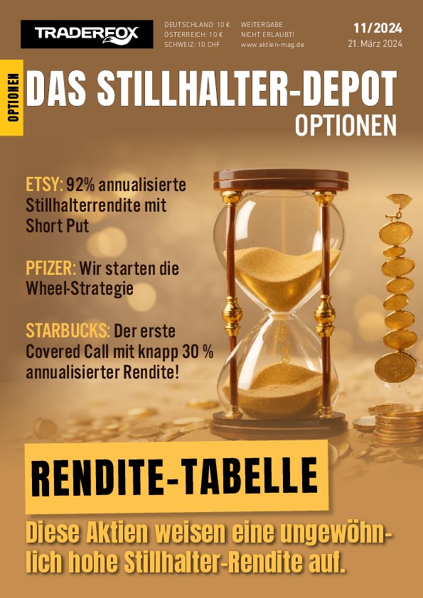 Cover des Stillhalter-Depot-Magazins 11 / 2024 vom 21. März 2024