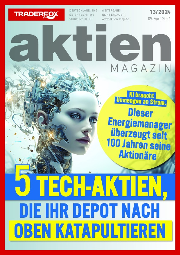 Cover des Aktien-Magazins 13 / 2024 vom 08. April 2024