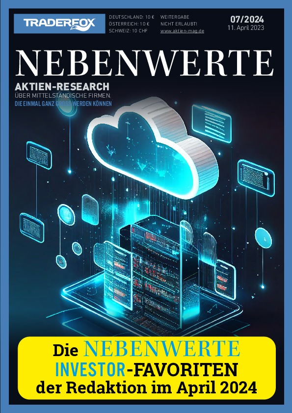 Cover des Nebenwerte Investor-Magazins 07 / 2024 vom 10. April 2024