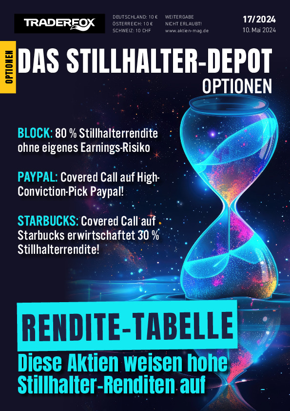 Cover des Stillhalter-Depot-Magazins 17 / 2024 vom 10. Mai 2024