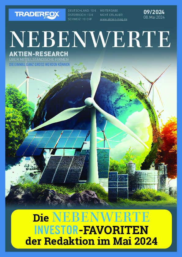 Cover des Nebenwerte Investor-Magazins 09 / 2024 vom 07. Mai 2024