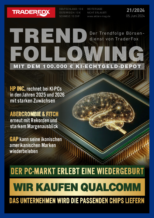 Cover des Trendfollowing-Magazin 21/2024 vom 05. Juni 2024
