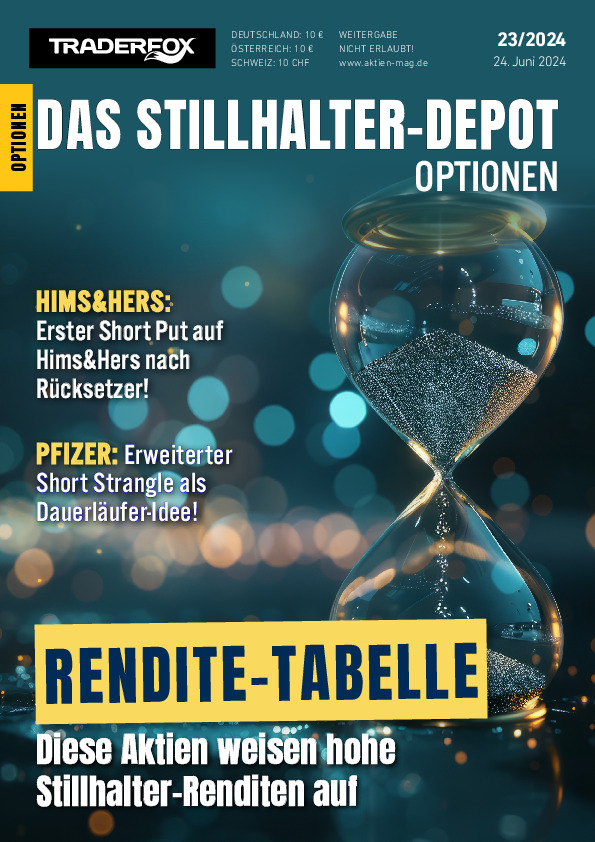 Cover des Stillhalter-Depot-Magazins 23 / 2024 vom 24. Juni 2024