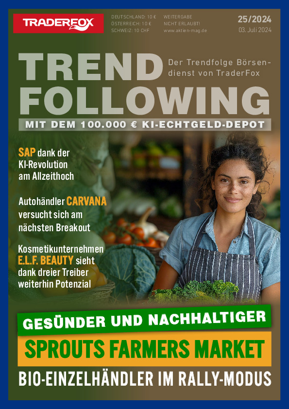 Cover des Trendfollowing-Magazin 25 / 2024 vom 03. Juli 2024