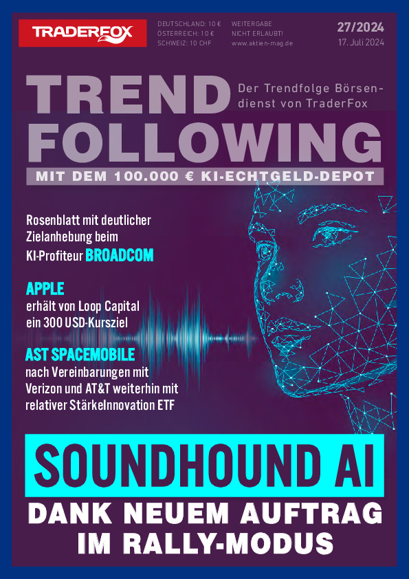 Cover des Trendfollowing-Magazin 27 / 2024 vom 17. Juli 2024