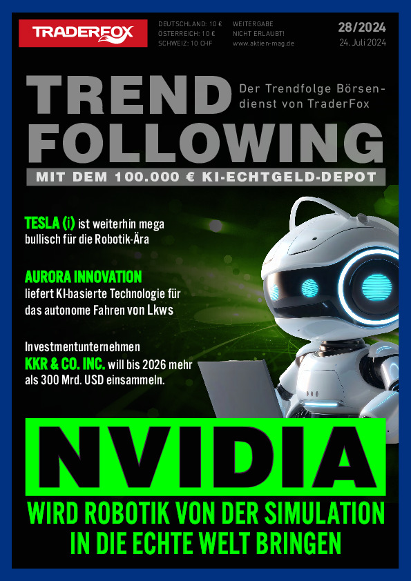 Cover des Trendfollowing-Magazin 28 / 2024 vom 24. Juli 2024