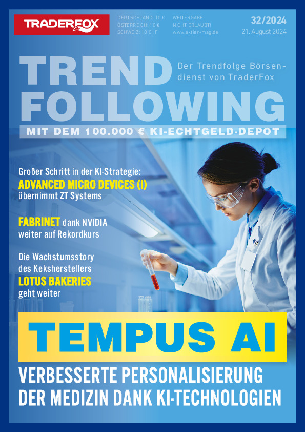 Cover des Trendfollowing-Magazin 32 / 2024  vom 21. August 2024