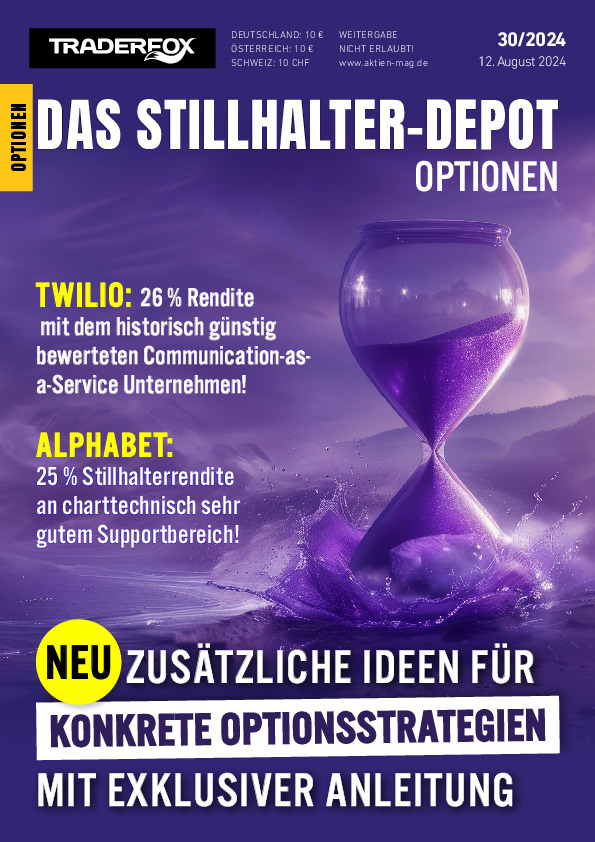 Cover des Stillhalter-Depot-Magazins 30 / 2024 vom 12. August 2024