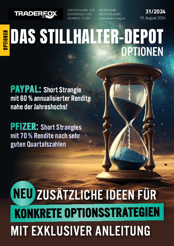 Cover des Stillhalter-Depot-Magazins 31 / 2024 vom 19. August 2024