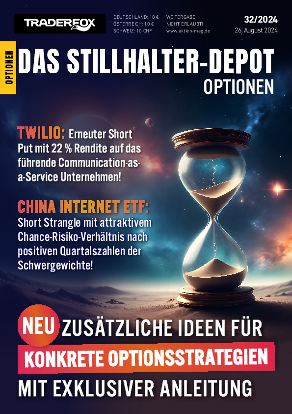 Cover des Stillhalter-Depot-Magazins 32 / 2024 vom 26. August 2024