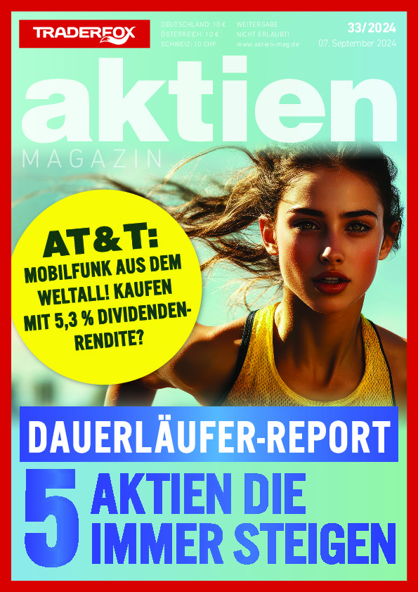 Cover des Aktien-Magazins 33 / 2024  vom 06. September 2024