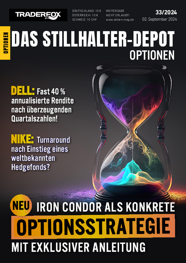 Cover des Stillhalter-Depot-Magazins 33 / 2024 vom 02. September 2024