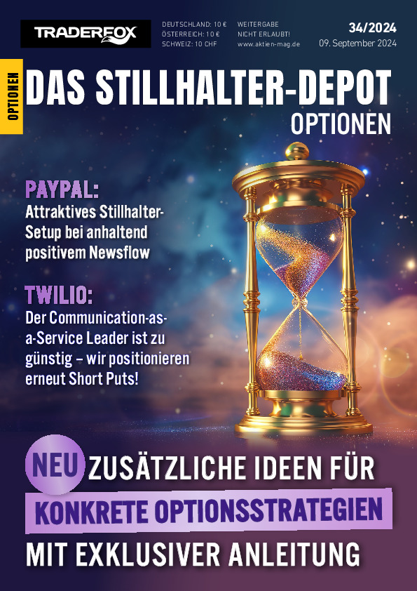 Cover des Stillhalter-Depot-Magazins 34 / 2024 vom 09. September 2024