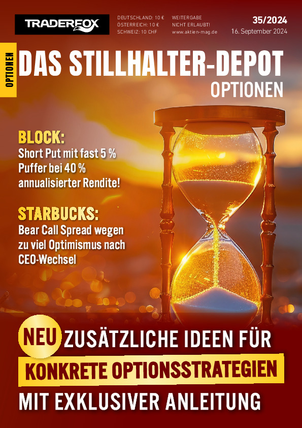 Cover des Stillhalter-Depot-Magazins 35 / 2024 vom 16. September 2024