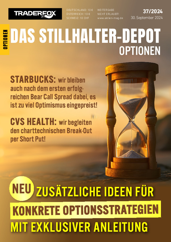 Cover des Stillhalter-Depot-Magazins 37 / 2024 vom 30. September 2024