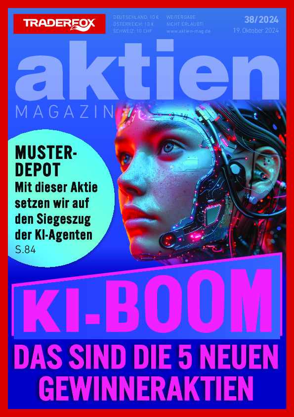 Cover des Aktien-Magazins 38 / 2024 vom 18. Oktober 2024
