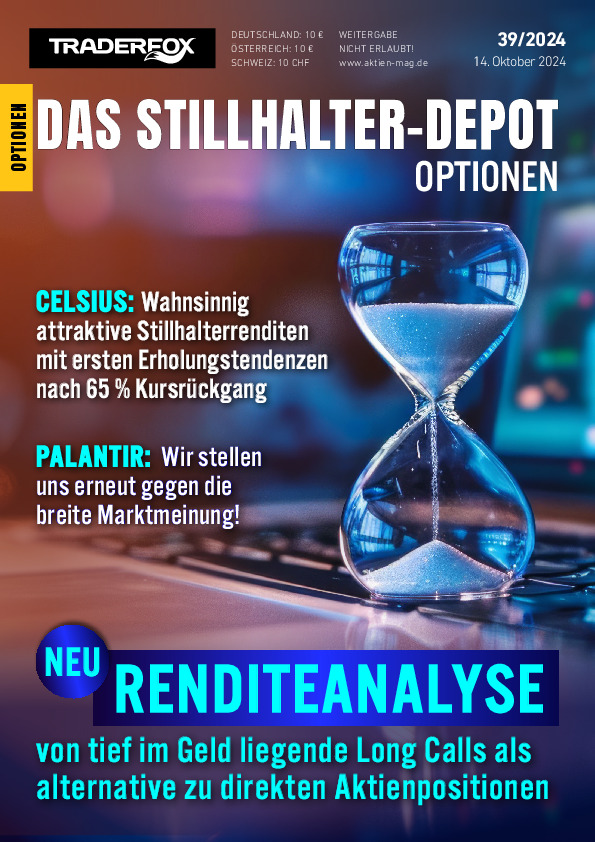 Cover des Stillhalter-Depot-Magazins 39 / 2024 vom 14. Oktober 2024