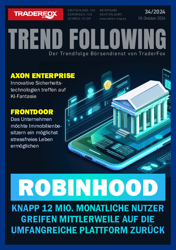 Cover des Trendfollowing-Magazin 34 / 2024  vom 18. Oktober 2024