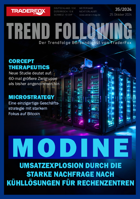 Cover des Trendfollowing-Magazin 35 / 2024  vom 25. Oktober 2024