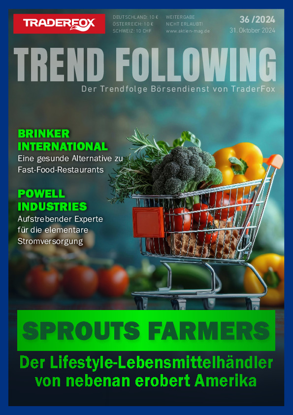 Cover des Trendfollowing-Magazin 36 / 2024  vom 31. Oktober 2024