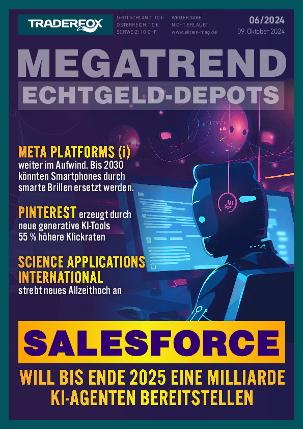 Cover des Megatrend-Echtgeld-Depots 06 / 2024 vom 09. Oktober 2024
