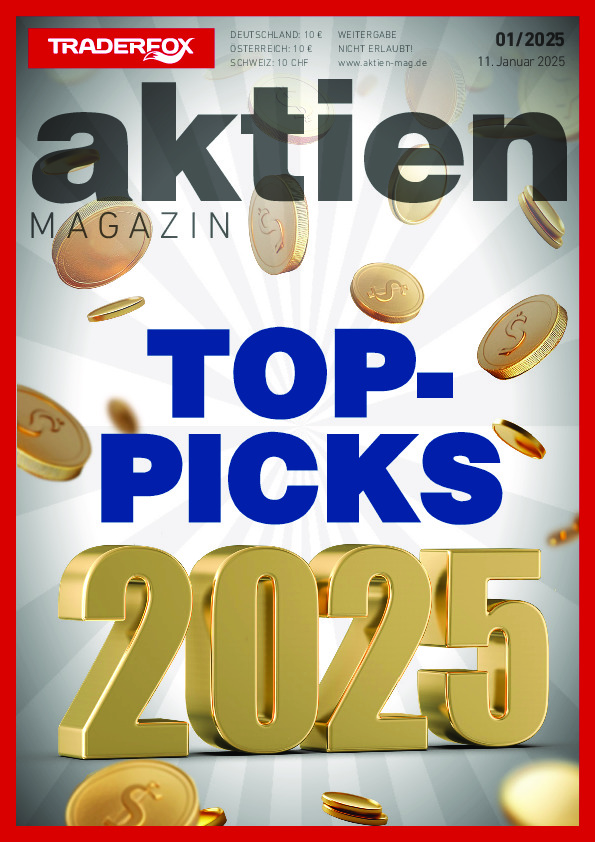 Cover des Aktien-Magazins 01 / 2025 vom 10. Januar 2025