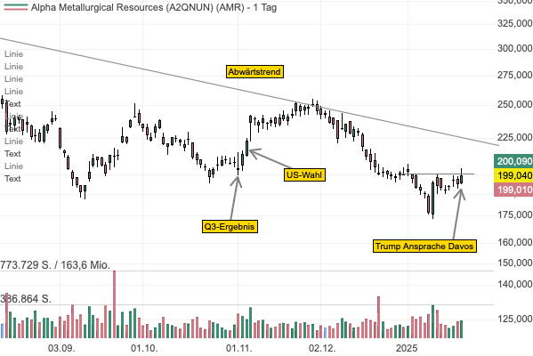 Stehen Kohleaktien im Jahr 2025 vor einem Comeback? — mein Favorit ist Alpha Metallurgical Resources! 
