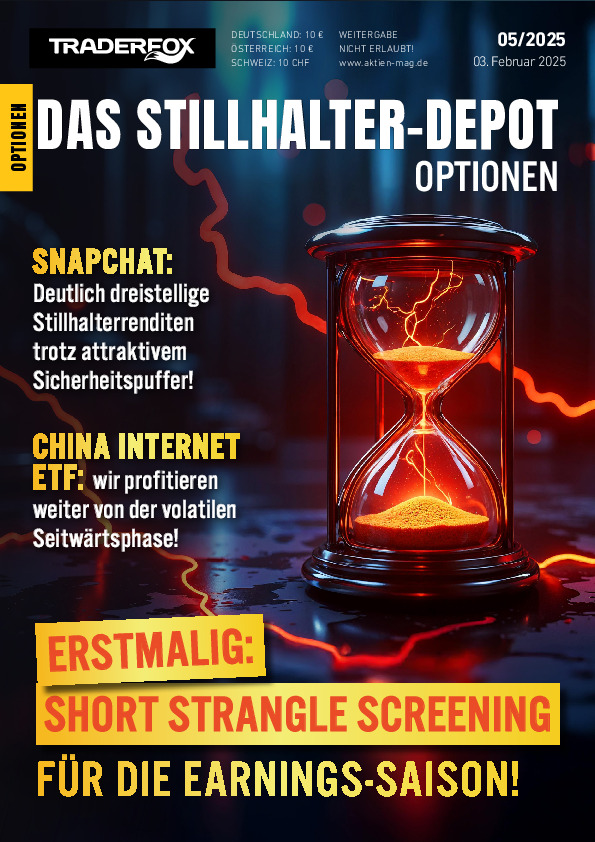 Cover des Stillhalter-Depot-Magazins 05 / 2025 vom 03. Februar 2025