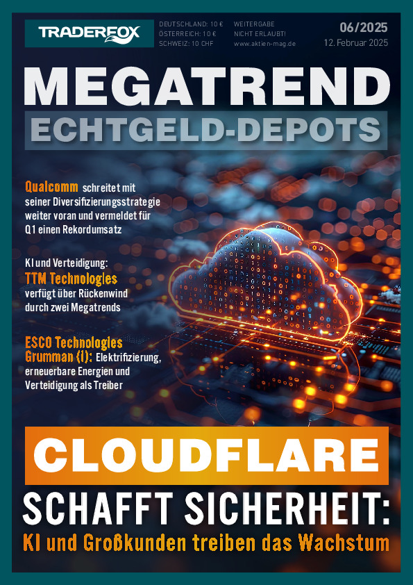 Cover des Megatrend-Echtgeld-Depots 06/2025 vom 12. Februar 2025