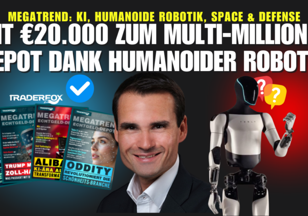 Mit diesem Megatrend mit €20.000 zum Millionen Depot
