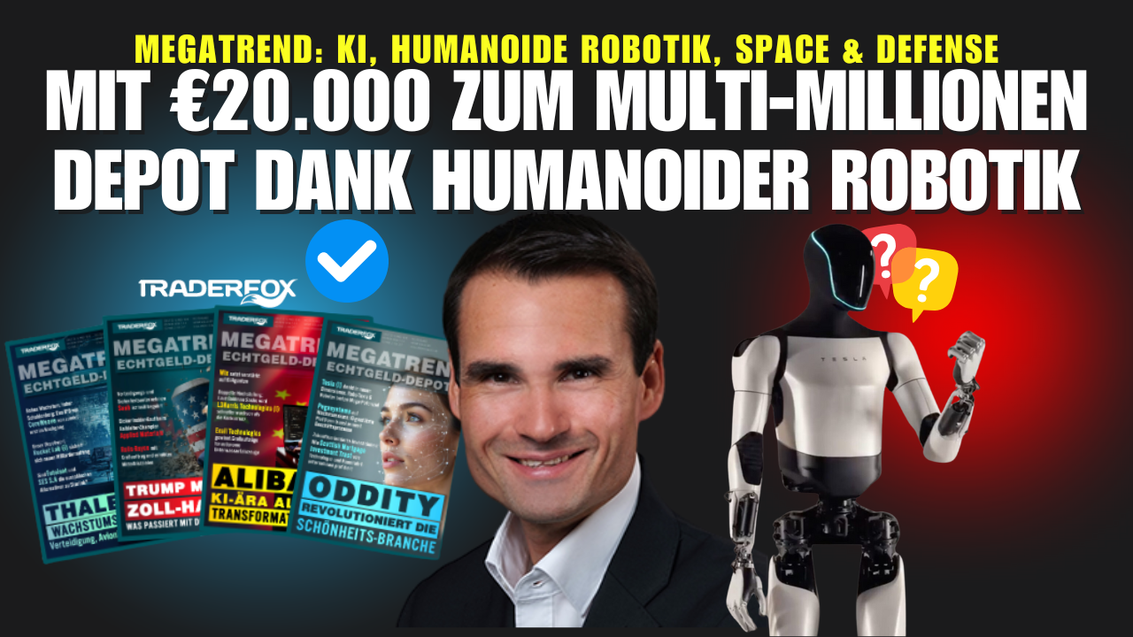 Mit diesem Megatrend mit €20.000 zum Millionen Depot