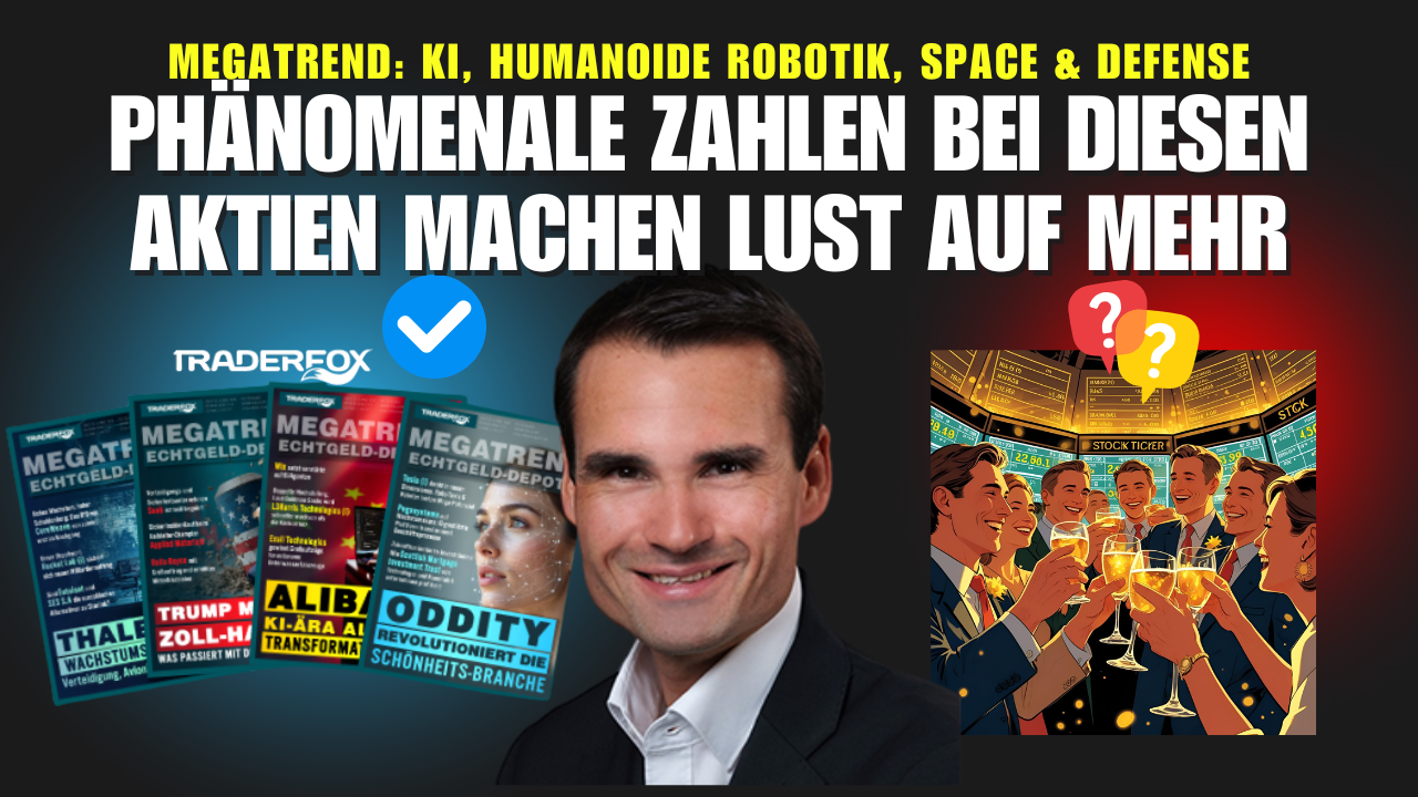 Diese 2 Megatrend-Aktien gehen gerade durch die Decke