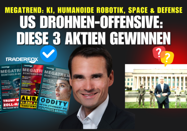 U.S. Drohnen Offensive: Diese 3 Aktien gewinnen