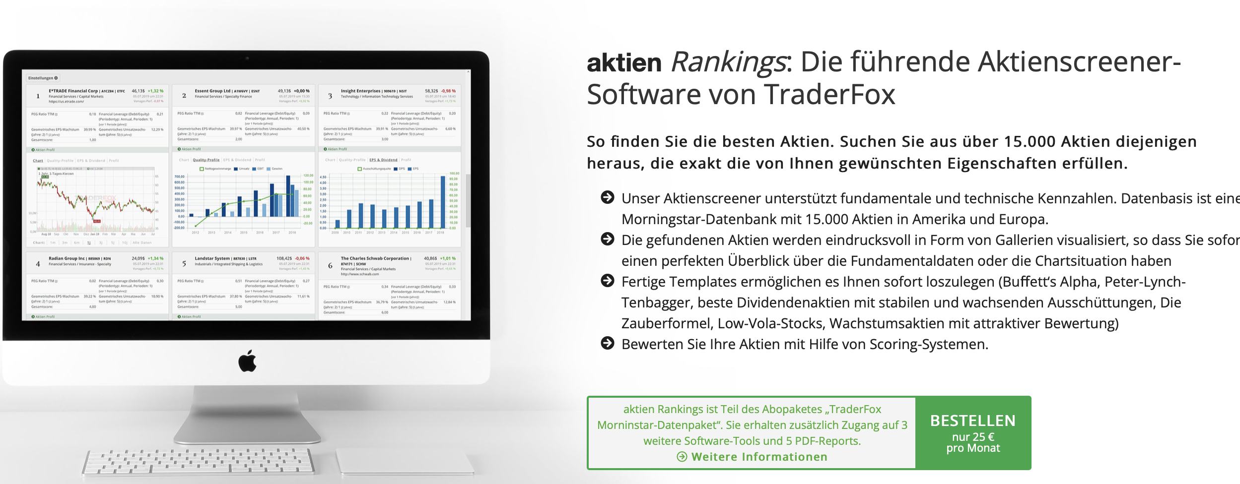 das Tool aktienrankings