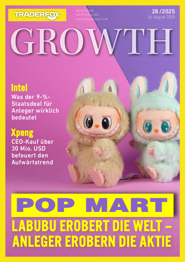 Cover des GROWTH Magazin Nr. 28 / 2025 Magazins