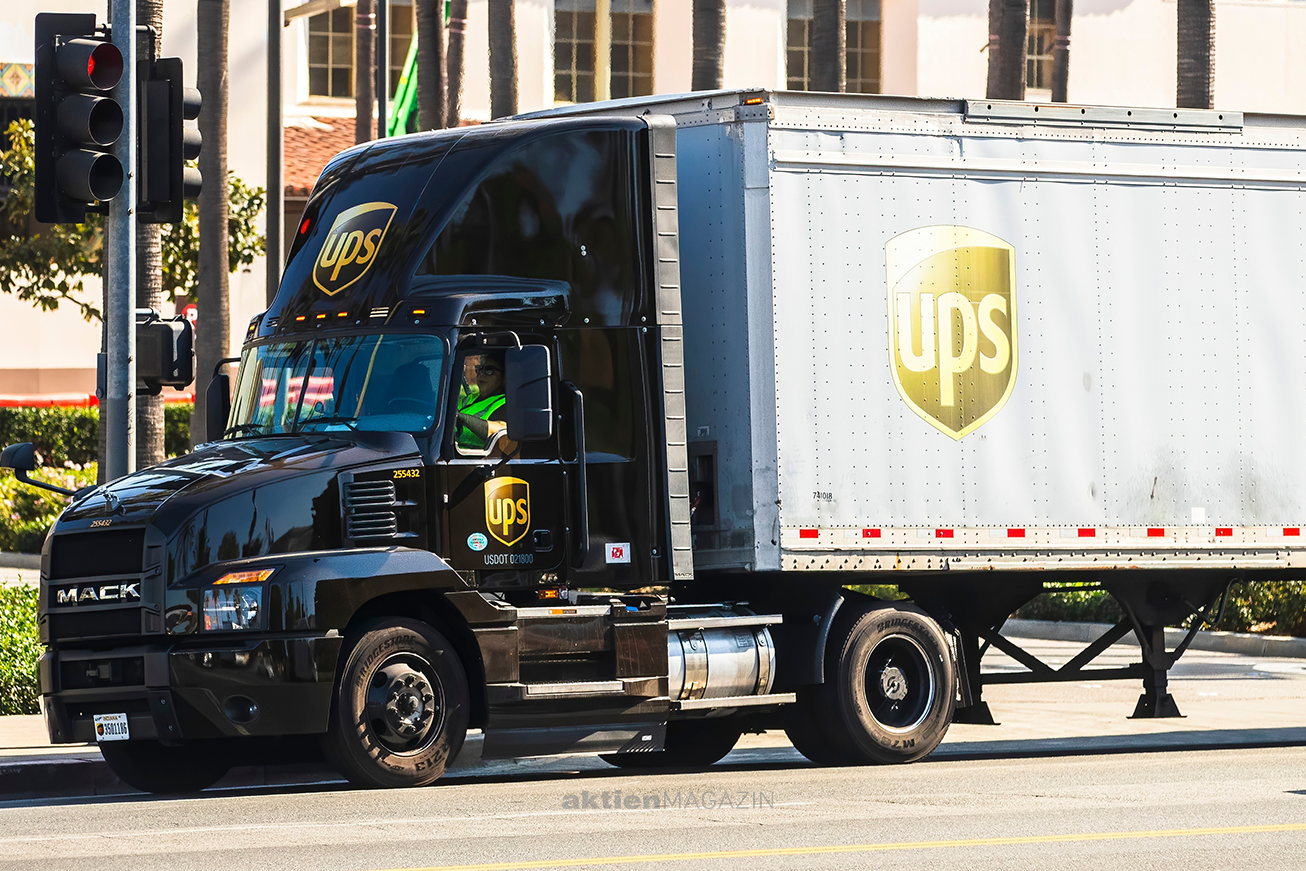 United Parcel Service Inc.: Paketzusteller rutscht aus - Chance, vor allem glänzt die Dividende!