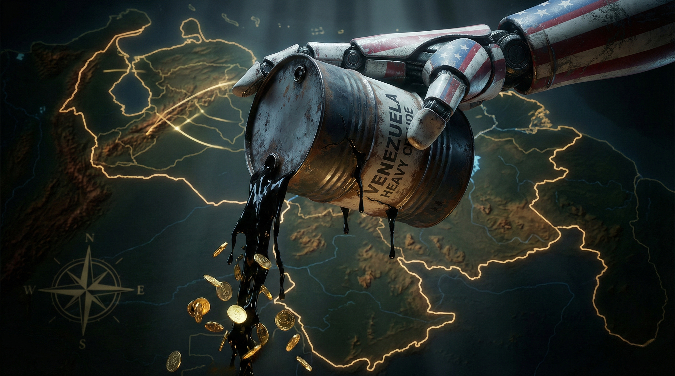 Das Paradoxon von Caracas: Schweres Öl, saubere Gewinne – Wie die Rückkehr von „Heavy Crude“ Chevron, SLB, Valero, Enterprise Products Partners und Co. beflügelt!