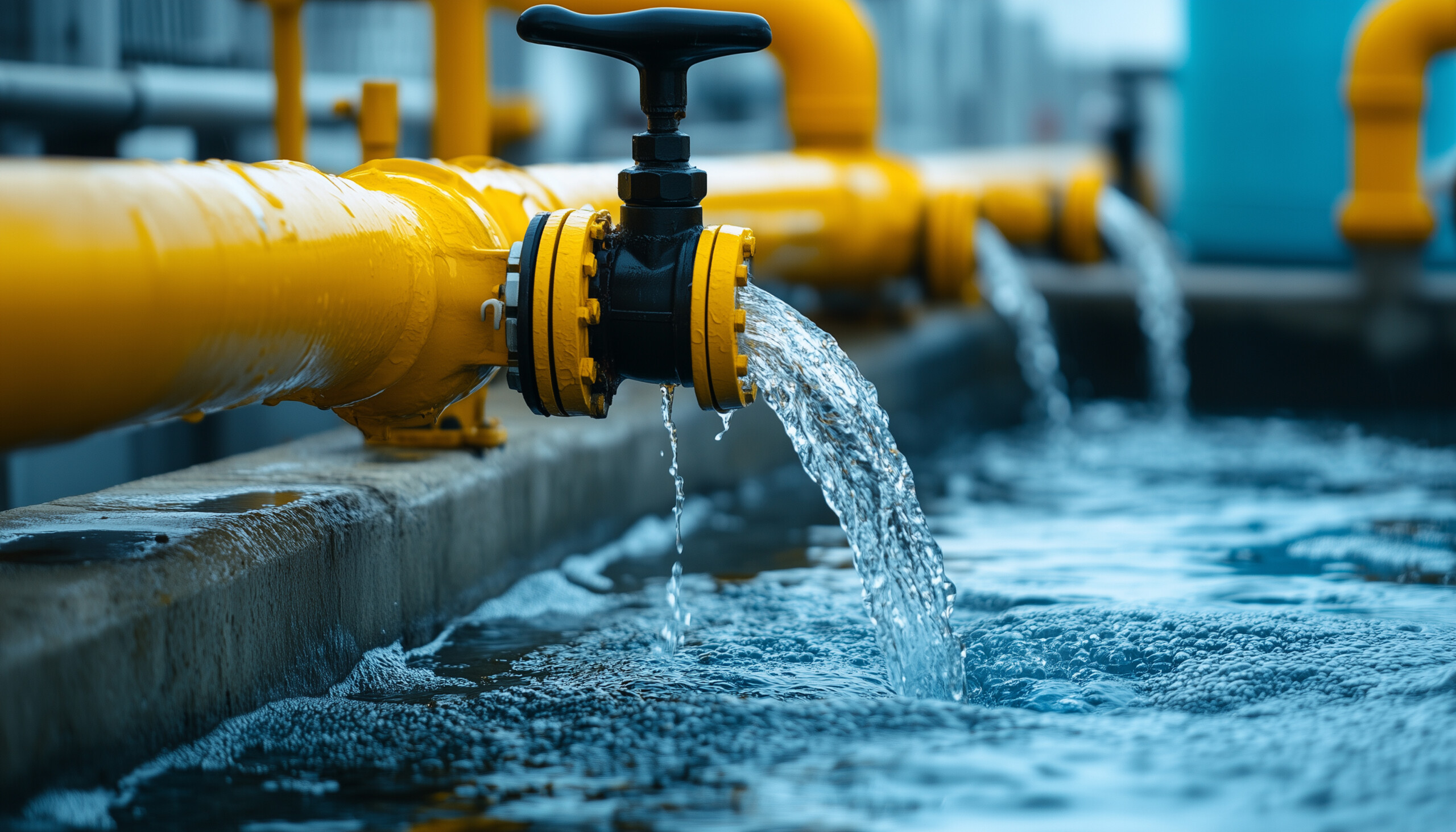 Ein steigender Bedarf nach Wasserinfrastruktur treibt das Geschäft  — im 1. Quartal wurde ein Rekordgewinn ausgewiesen! 