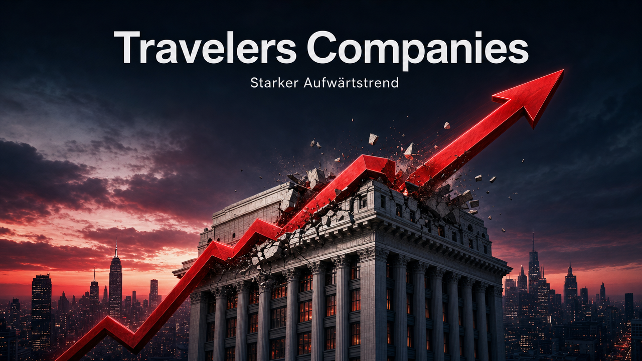 Travelers-Aktie springt nach Rekordquartal auf Allzeithoch 