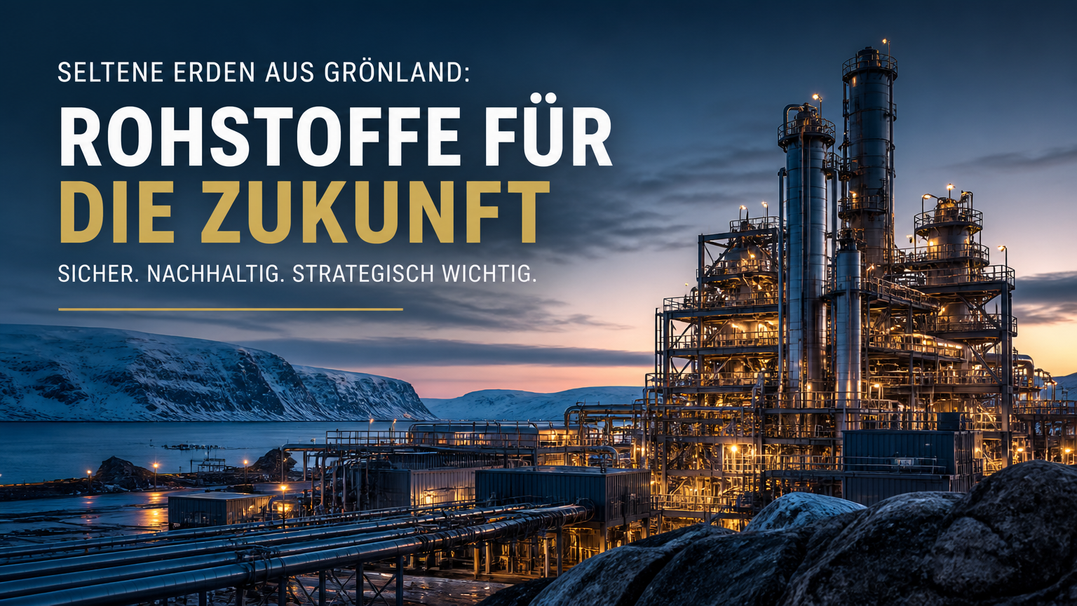 Critical Metals profitiert doppelt von Grönland-Abkommen und Raffineriestudie 